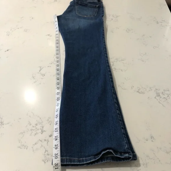 Isabel Maternity skinny boot cut jeans size:4 blue - Picture 5 of 13